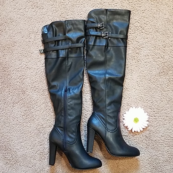 Charlotte Russe Shoes - SOOOOOLD! Black boots!